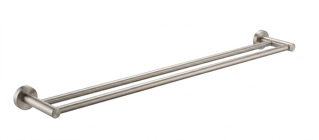Round 800mm Double Towel Rail