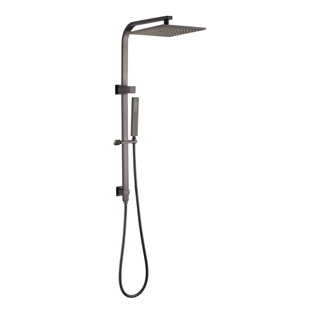 Square Multi Function Twin Rail Shower (Top inlet)
