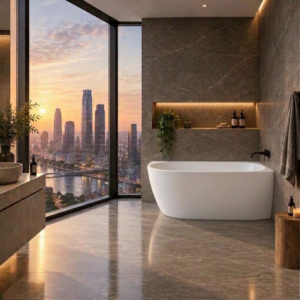 Gina Collection Corner Bath