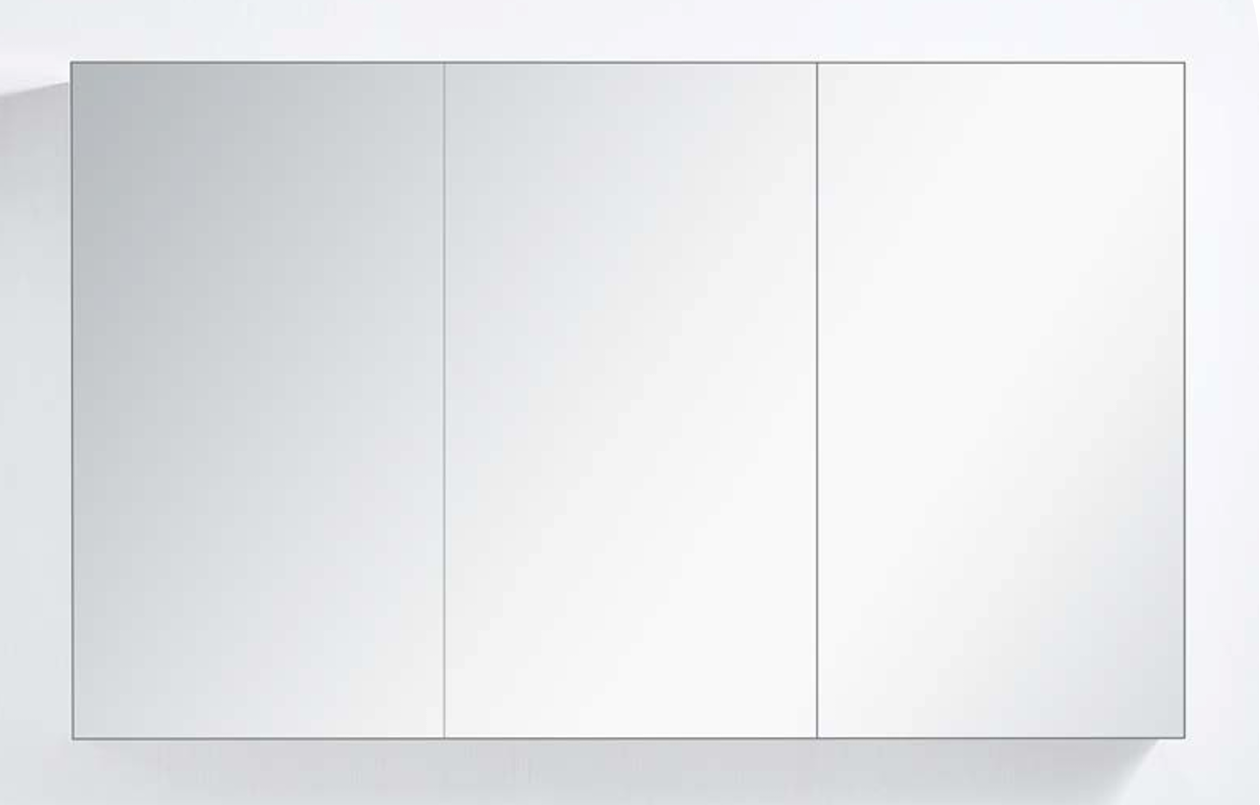 Luana interiors - LED BRIGHTON PENCIL SHAVING CABINET 750/900/1200mm
