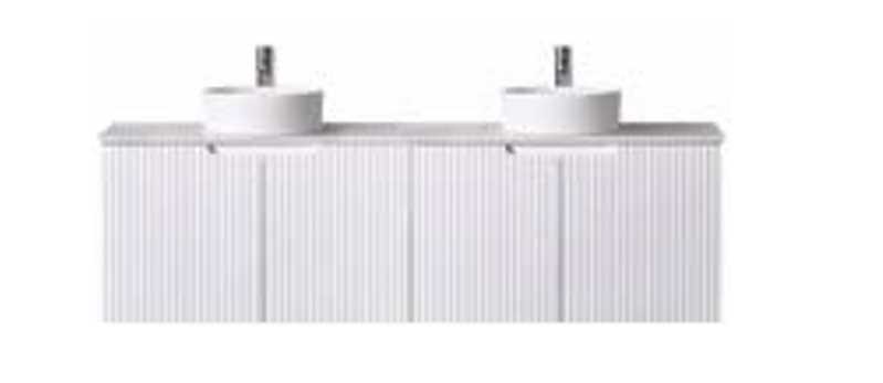 Duplex Collection – Wall Hung with Stone Top