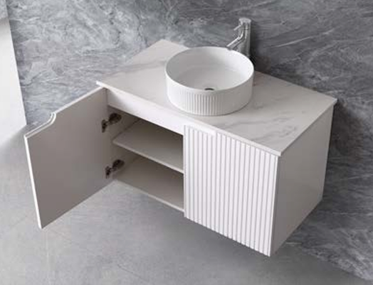 Duplex Collection – Wall Hung with Stone Top