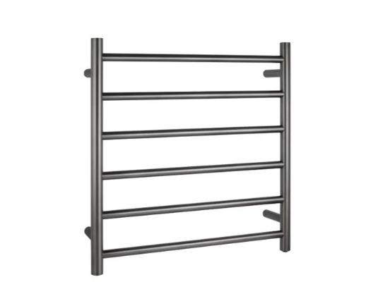 Round 6-Bar Electric Heated Towel Rail
