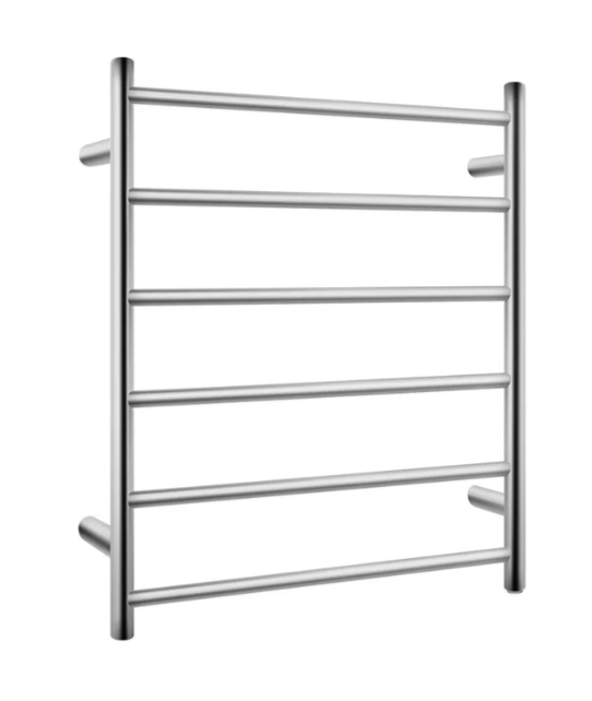 Round 6-Bar Electric Heated Towel Rail