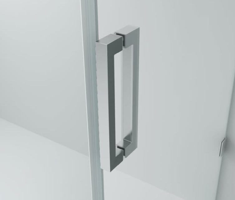 Fully Frameless Pivot Corner Shower Screen