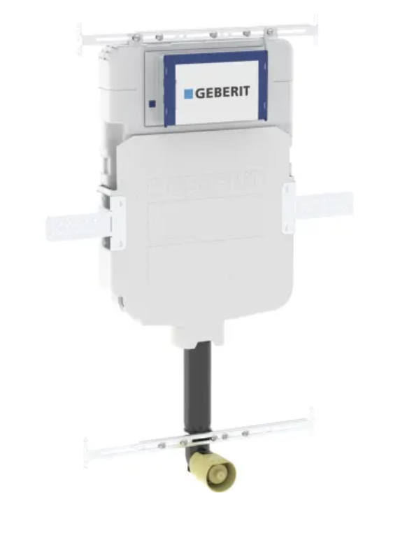 Complete In-Wall Toilet System | Carysil Rimless Pan, Geberit Cistern & SS304 Flush Plate