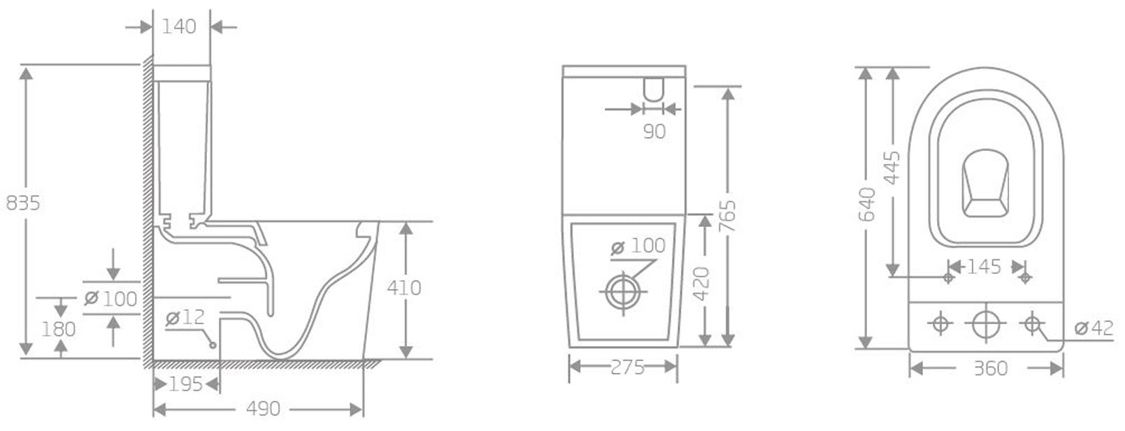 KOHLER X ENGLEFIELD ELECTRONIC BIDET PLUS SEAT WITH REMOTE CONTROL AND LUANA BTW TORNADO RIMLESS TOILET SUITE