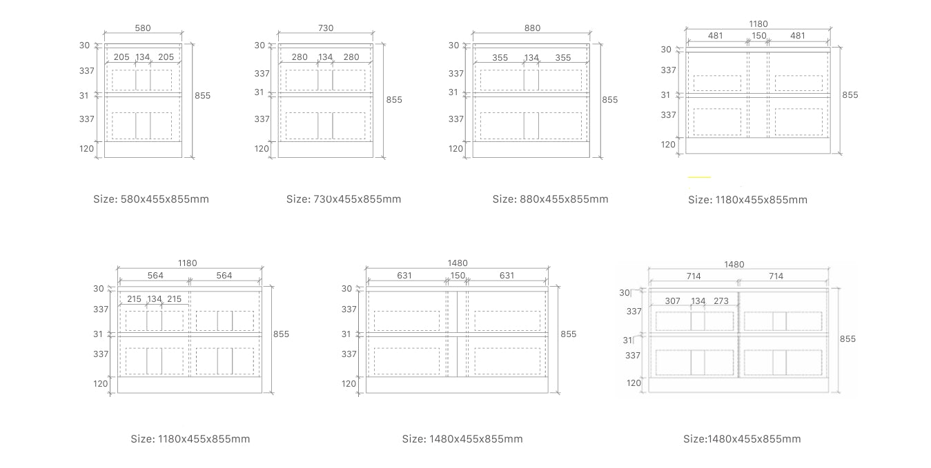 CORE Vanity – Gloss White Vanity & Ceramic Top