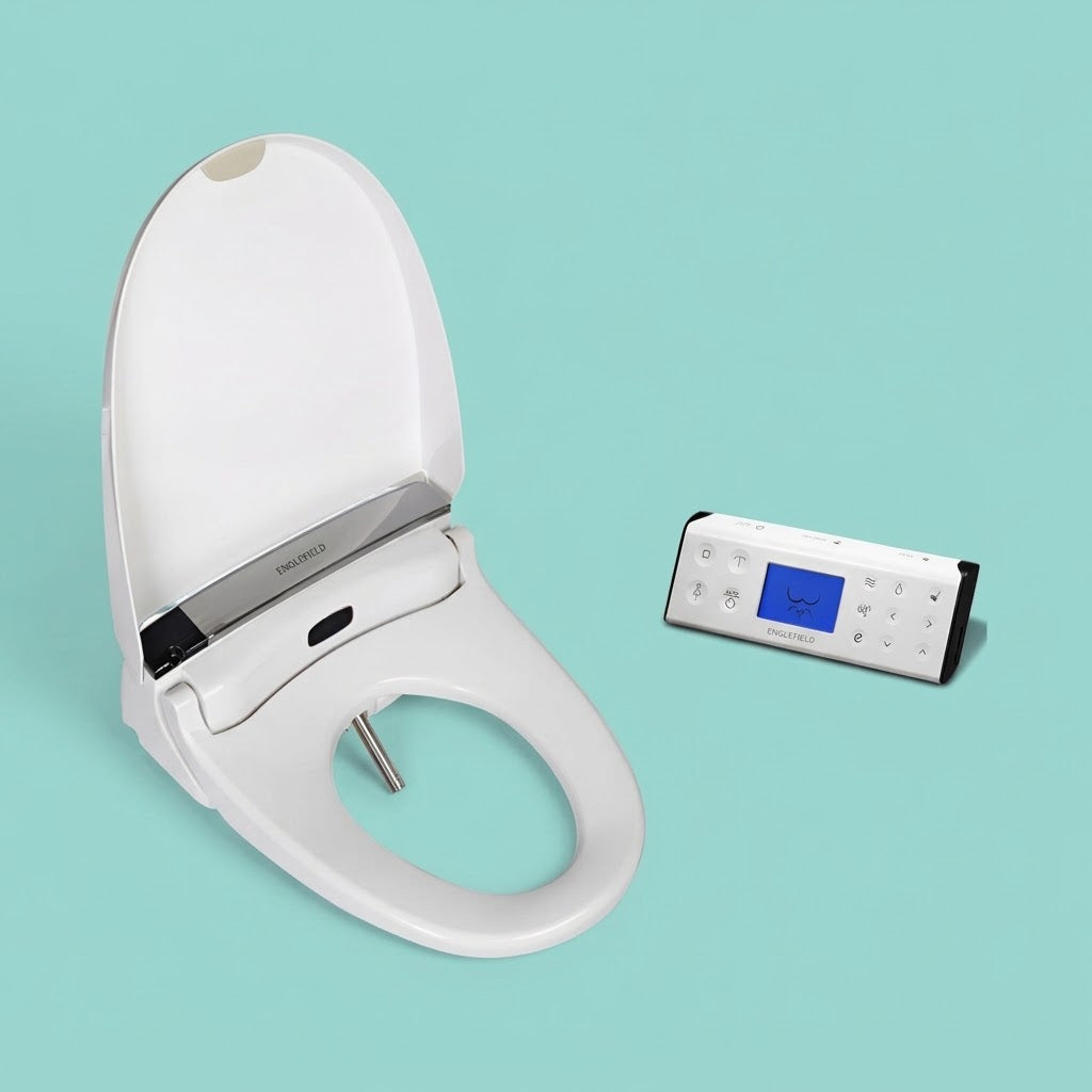 KOHLER X ENGLEFIELD ELECTRONIC BIDET AUTO SEAT WITH REMOTE CONTROL