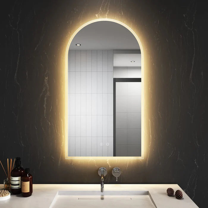 Arch LED Bathroom Mirror — 500×900×35 mm