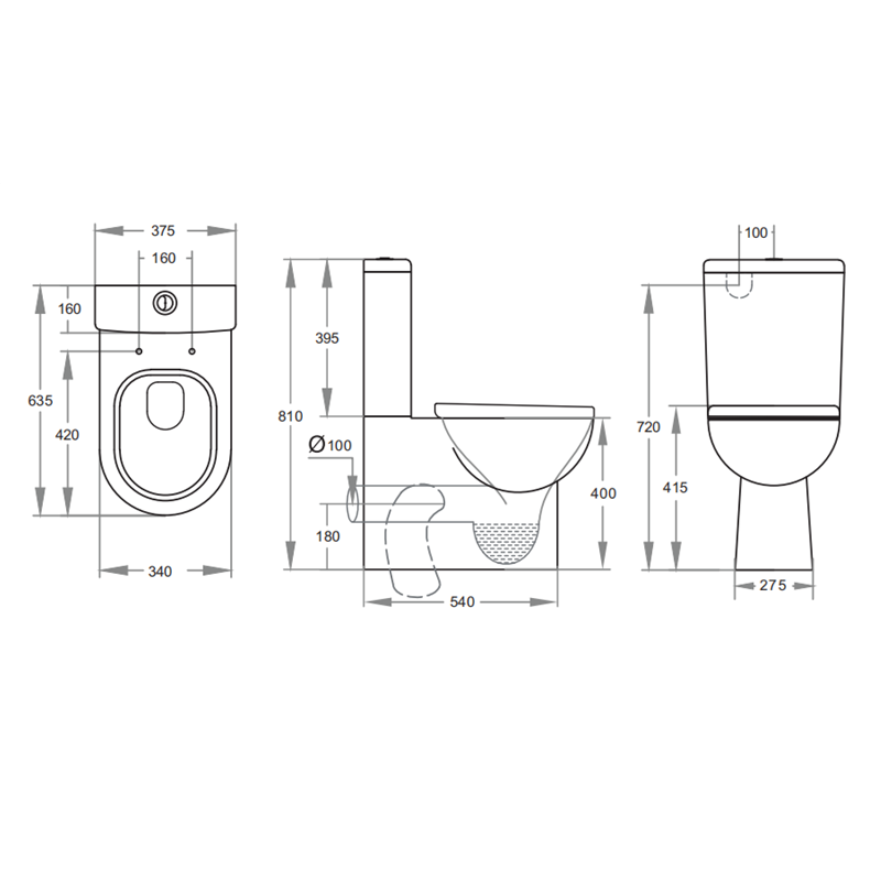 Rio BTW Toilet Suite