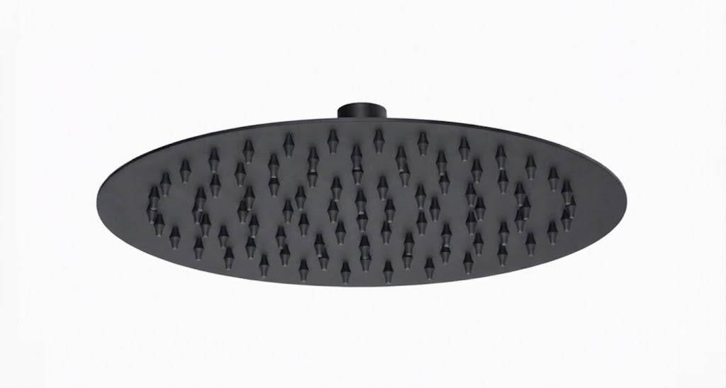 Super-Slim Round Rainfall Shower Head 250mm