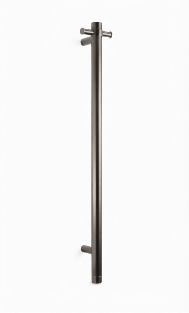 Vertical Heated Towel Bar - With Timer