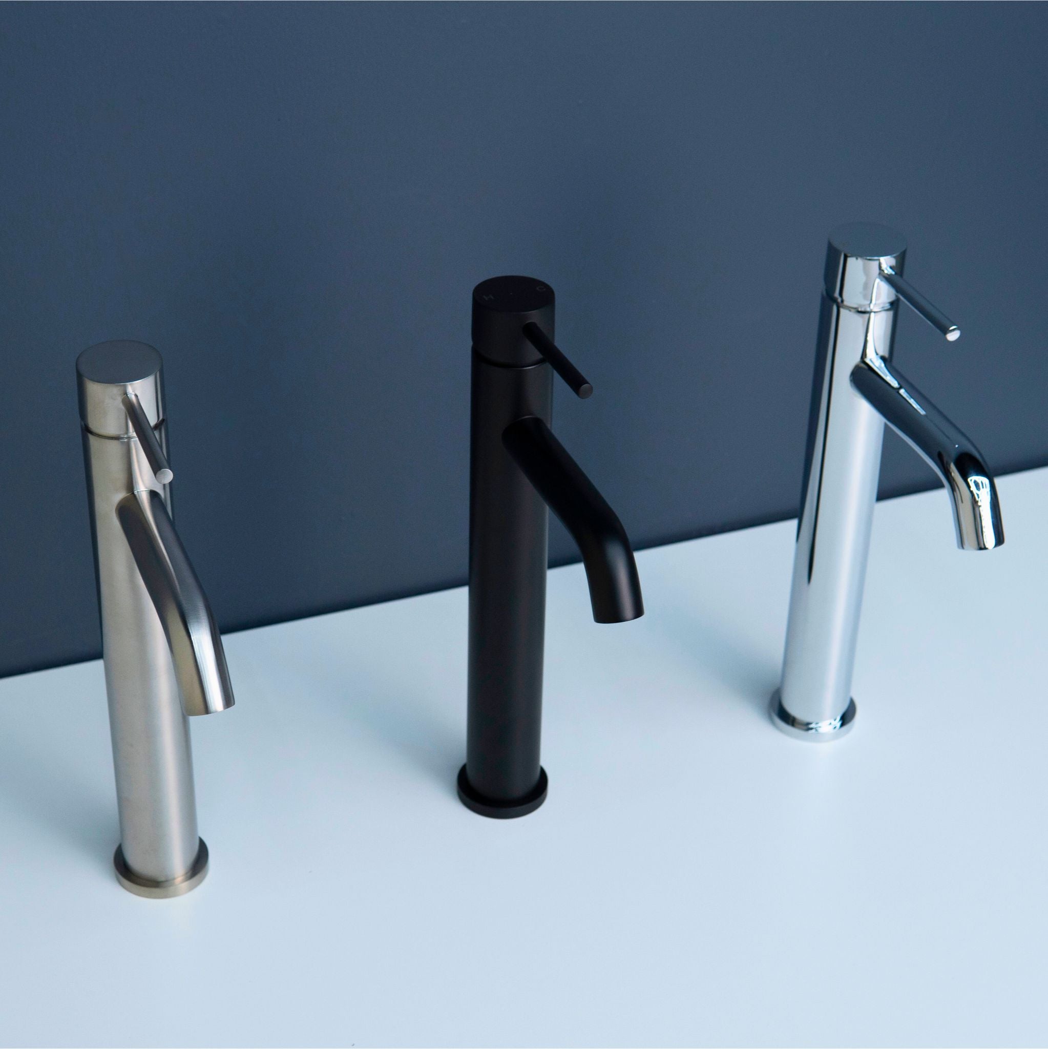 Pin Handle Tall Basin Mixer Tap Lead free