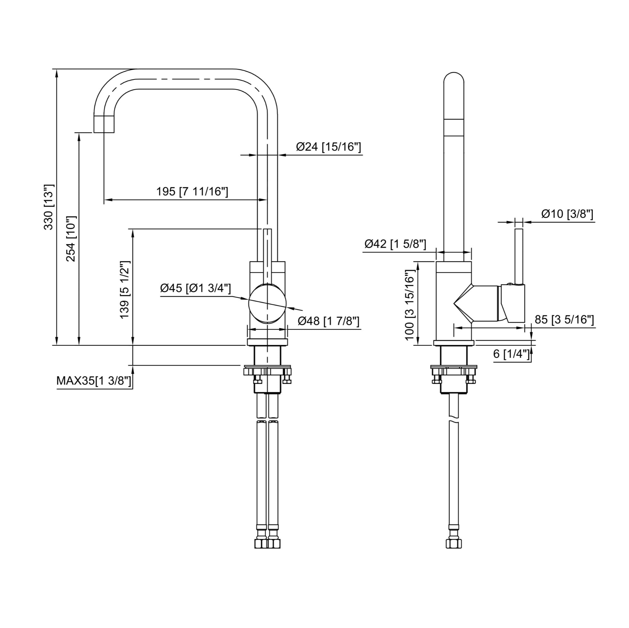 Kitchen & Laundry Sink Mixer