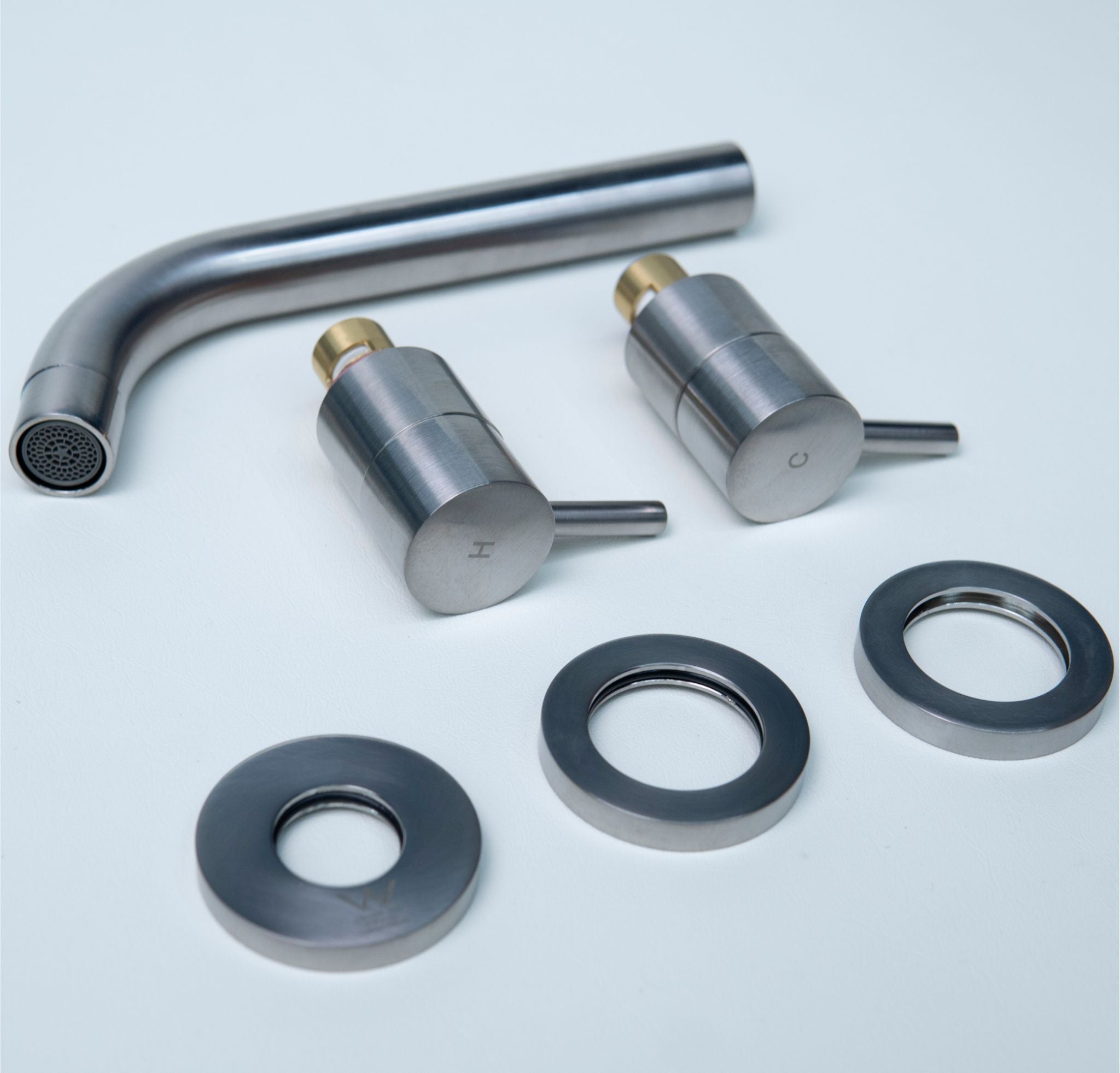 Wall Mount Basin Mixer in 3 Selectable Colours