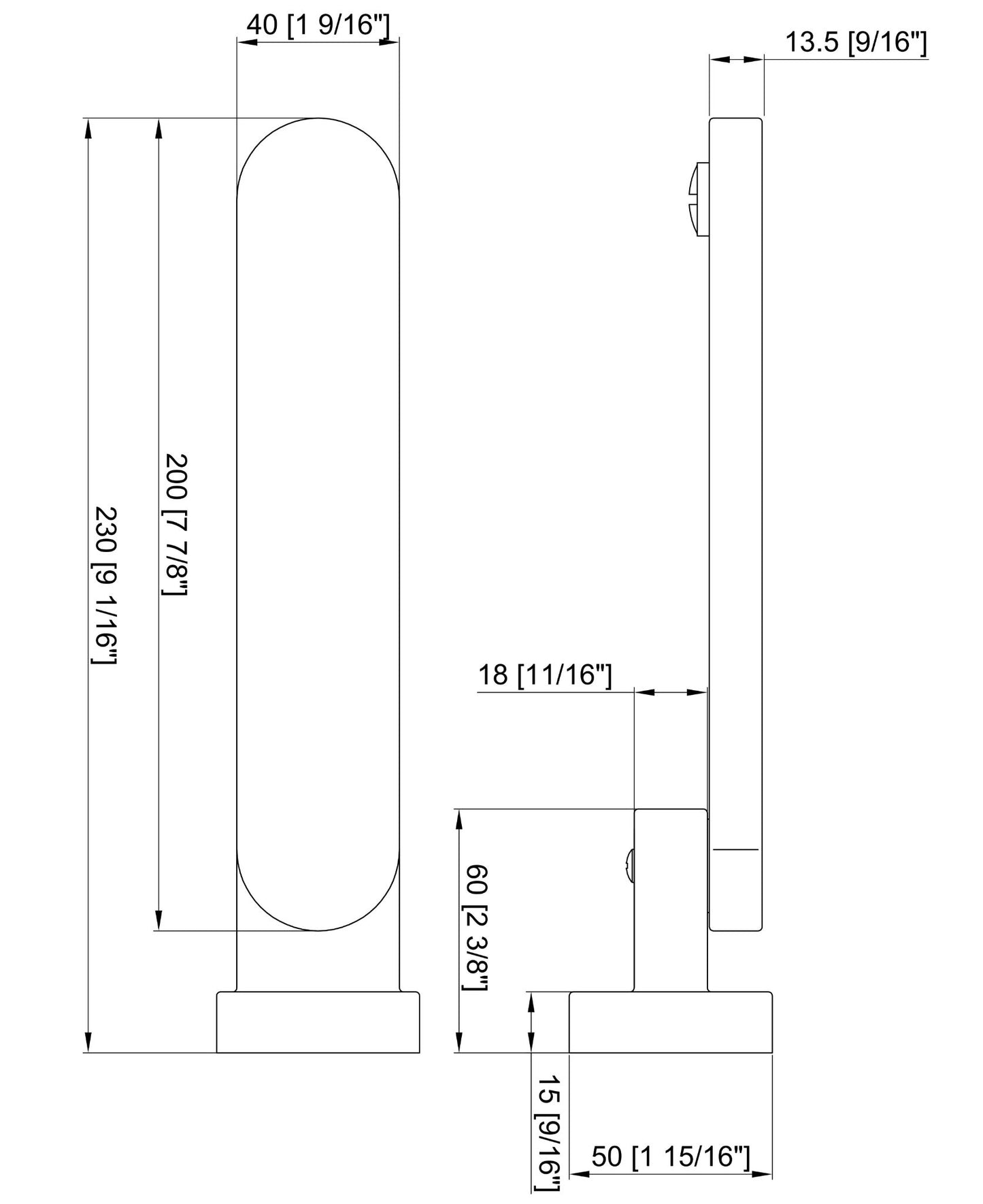Luana Interiors -Swivel Round Bath Spout in 3 Selectable Colors