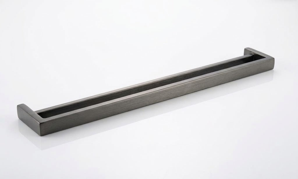 80cm Double Towel Rail | Square Stainless Steel Bathroom Towel Holder