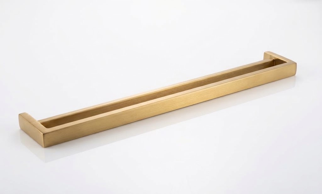 80cm Double Towel Rail | Square Stainless Steel Bathroom Towel Holder