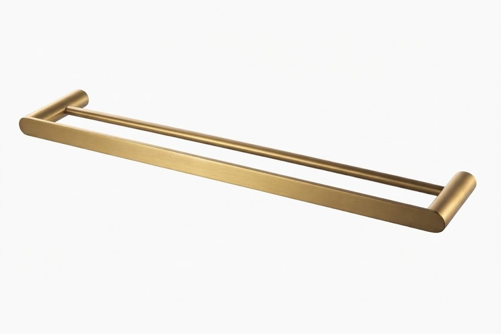 800mm Double Towel Rail | 304 Stainless Steel Dual Towel Bar