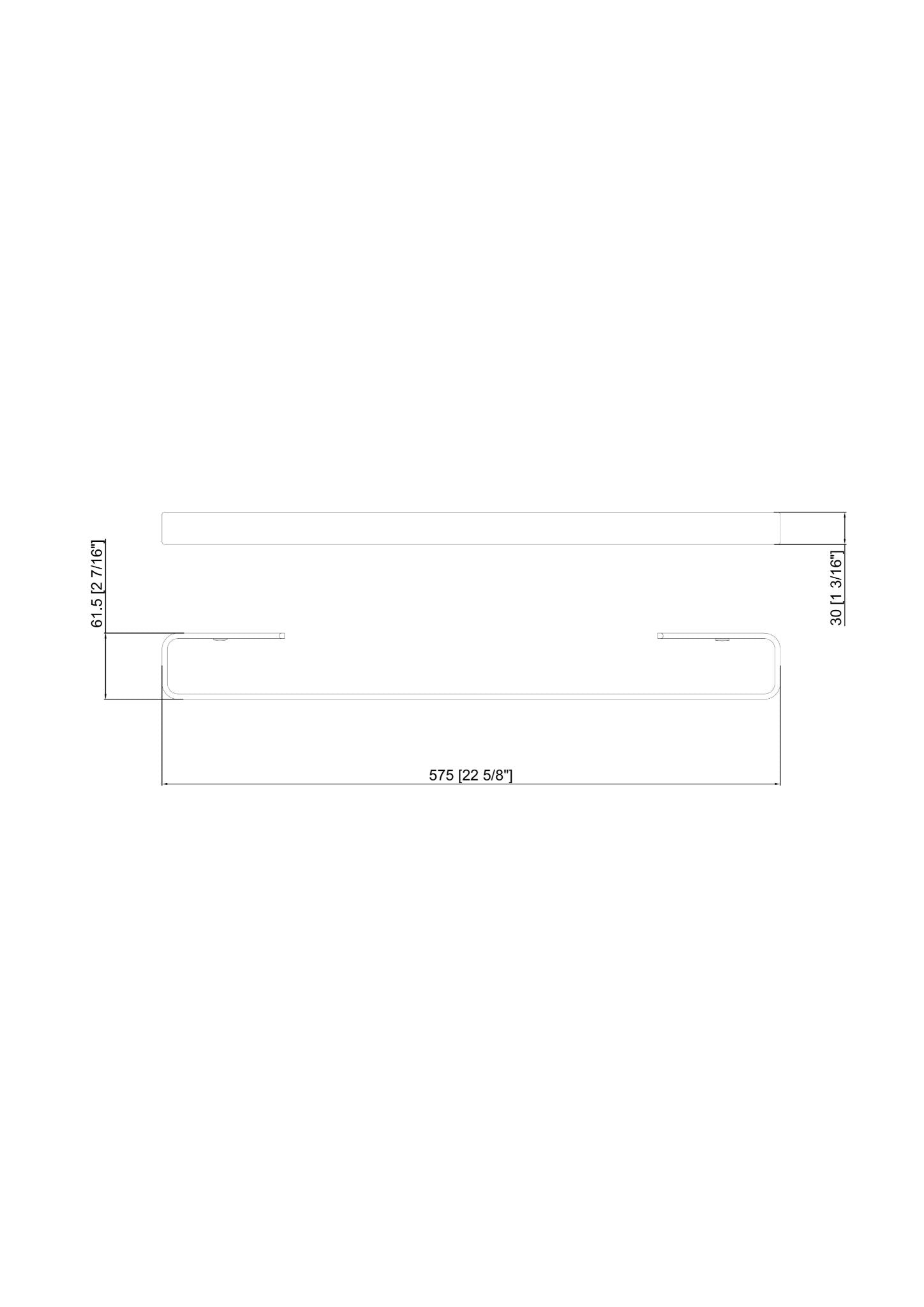 Minimalist bathroom accessory - Robe Hook/Toilet Paper holder/Towel Ring/Towel Rail