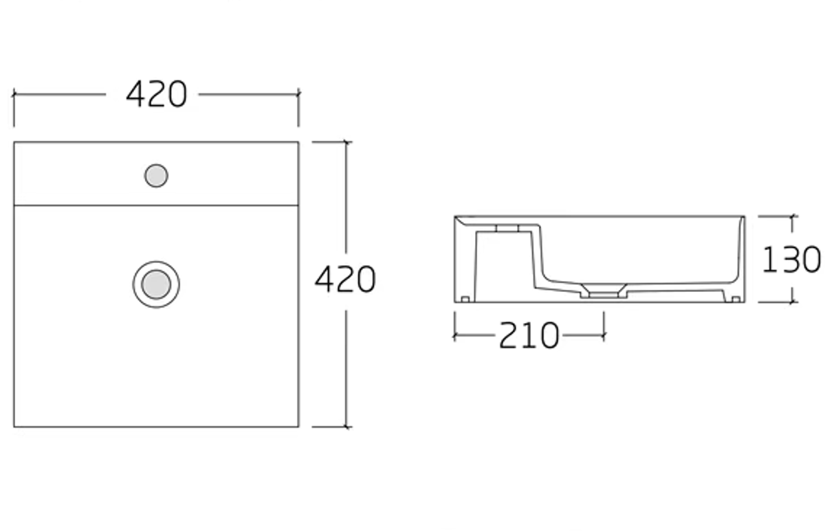 Modern Chrome 6-Piece Bathroom Hardware Package – Shower Column, Basin Mixer, Basin & Accessories Set