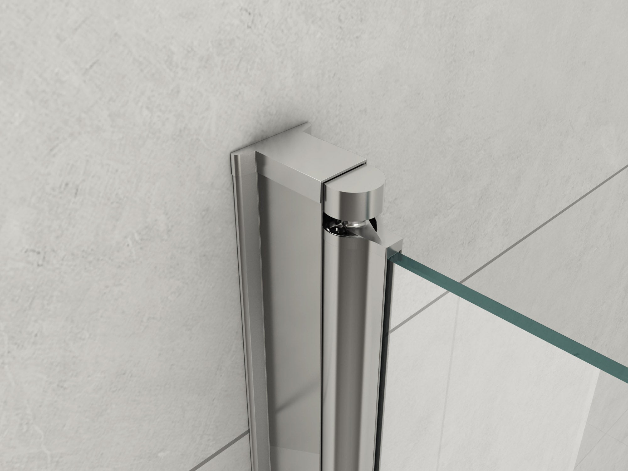 Over Bath Glass Swing Panel
