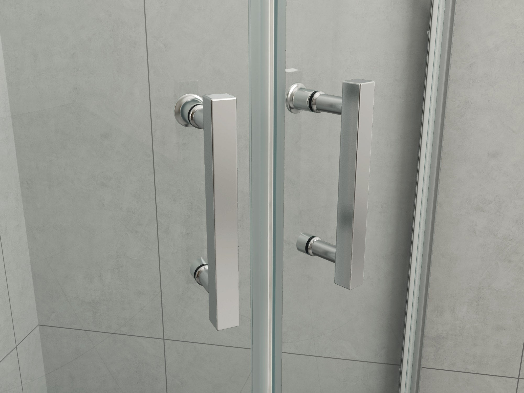 Round Sliding Shower Screen