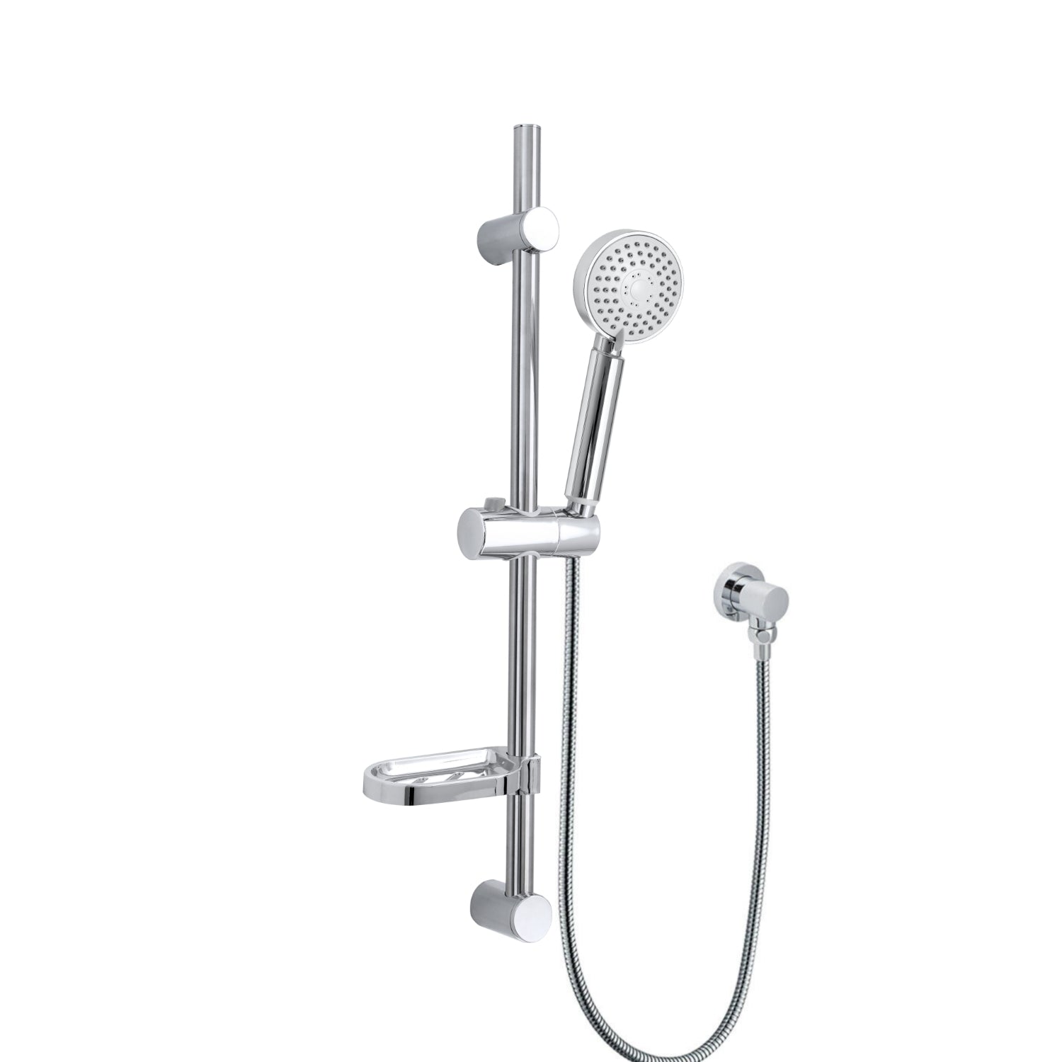 Luana Interiors - Half Rail Sliding Shower