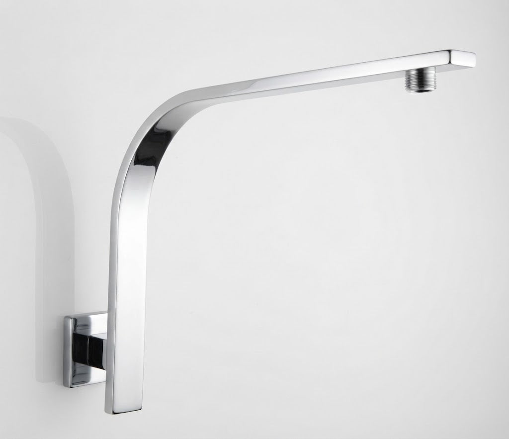 Square Gooseneck Wall Shower Arm