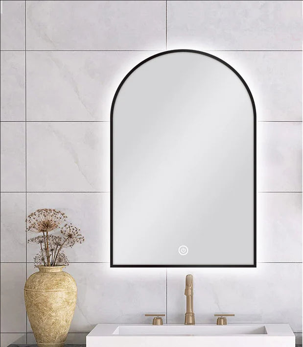 Uni-Arch Backlit LED Mirror 900x600mm (Framed options available)