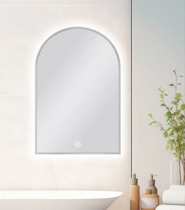 Uni-Arch Backlit LED Mirror 900x600mm (Framed options available)