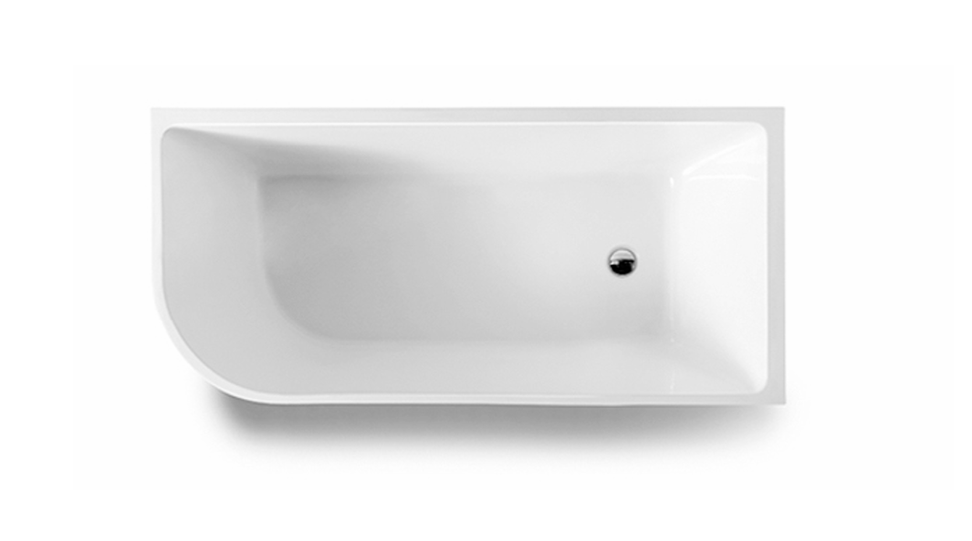 Modica Back‑to‑Corner Bathtub