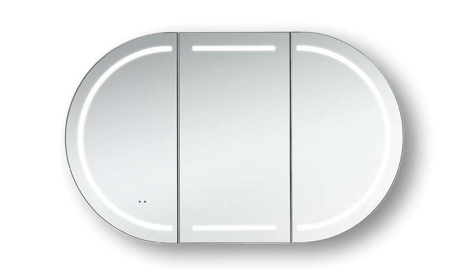 LED Touchless Mirror & Cabinet Set