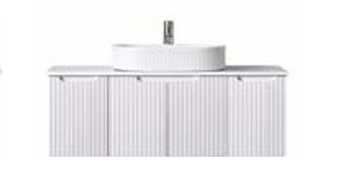 Duplex Collection – Wall Hung with Stone Top