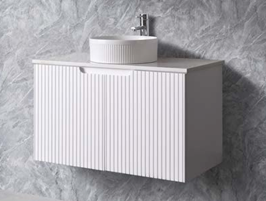 Duplex Collection – Wall Hung with Stone Top