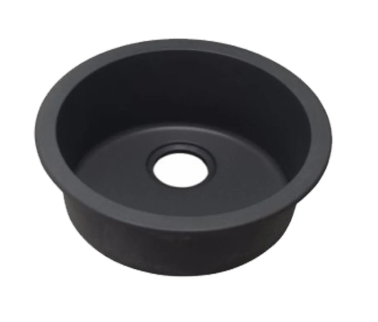 Granite Round Single Bowl Sink – 460 mm