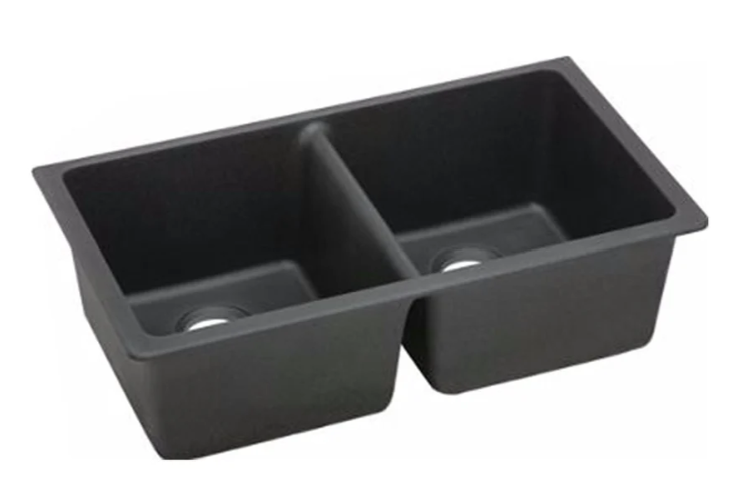 Granite Undermount Double Bowl Sink – 838 × 476 × 241 mm