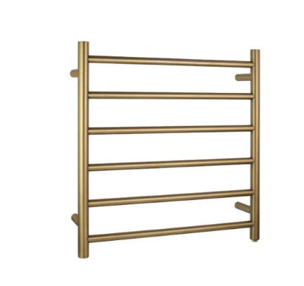 Round 6-Bar Electric Heated Towel Rail