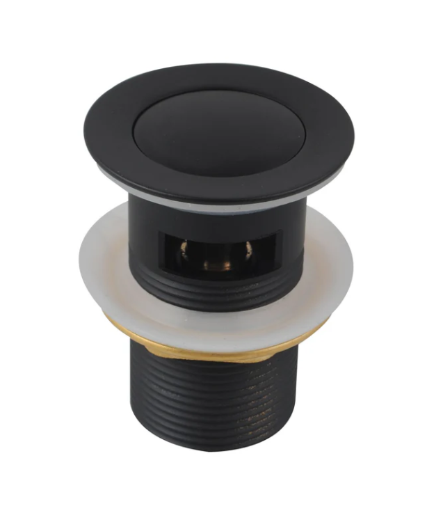 32/40mm Solid Brass Basin Pop Up Waste with Overflow