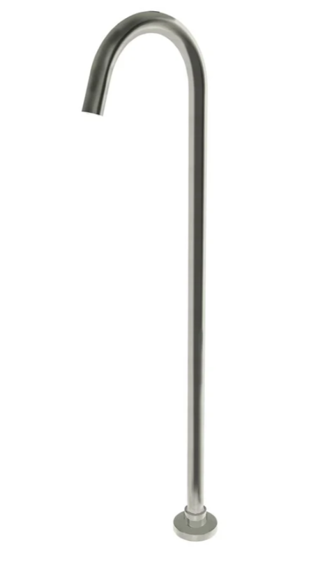 Round Floor Standing Bath Spout