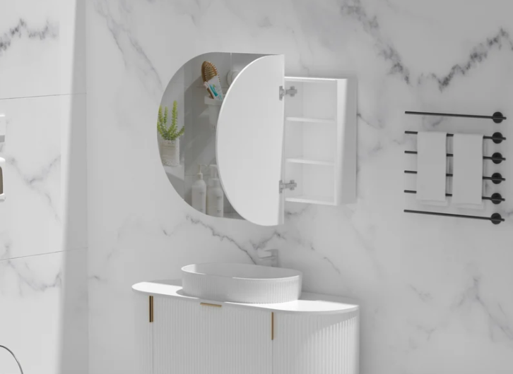 CARYSIL Mystic 1200X750mm OVAL Shaving Cabinet
