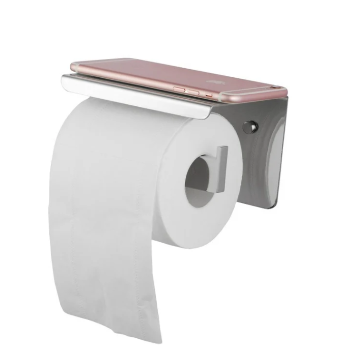 Blaze Series Toilet Paper Holder with Phone Shelf