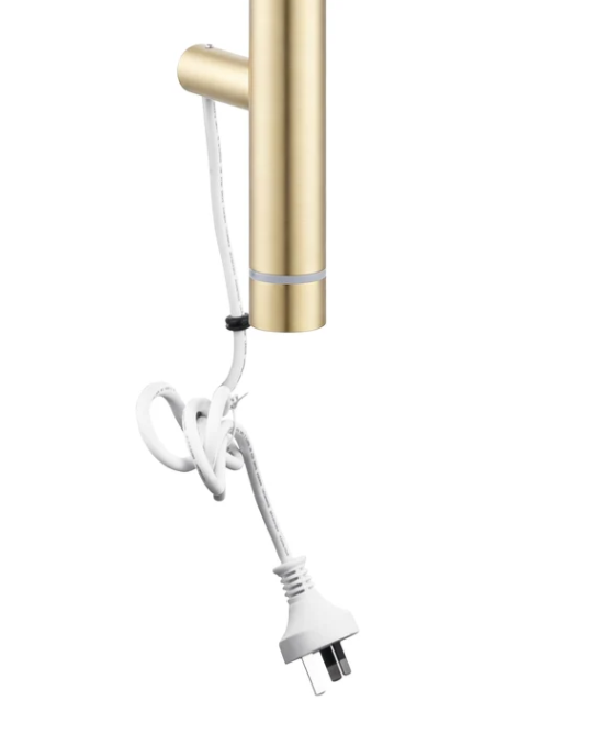 Vertical Heated Towel Bar - With Timer