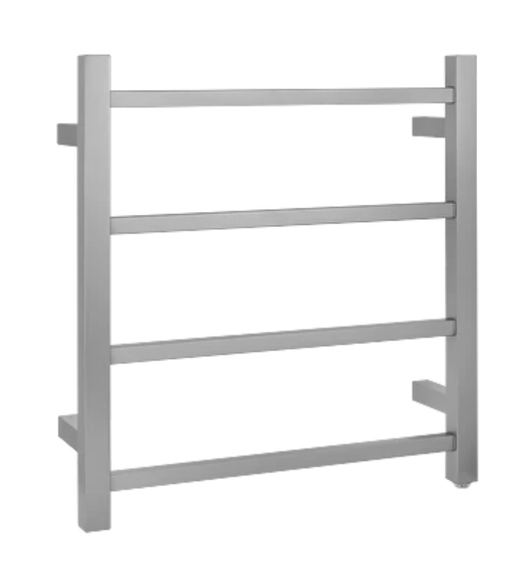 Square 4-Bar Electric Heated Towel Rail