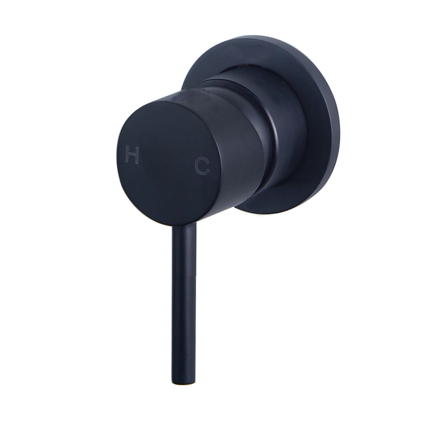Luana Interiors -Round Bath Shower Mixer in 3 Selectable Colors (Slim Trim)