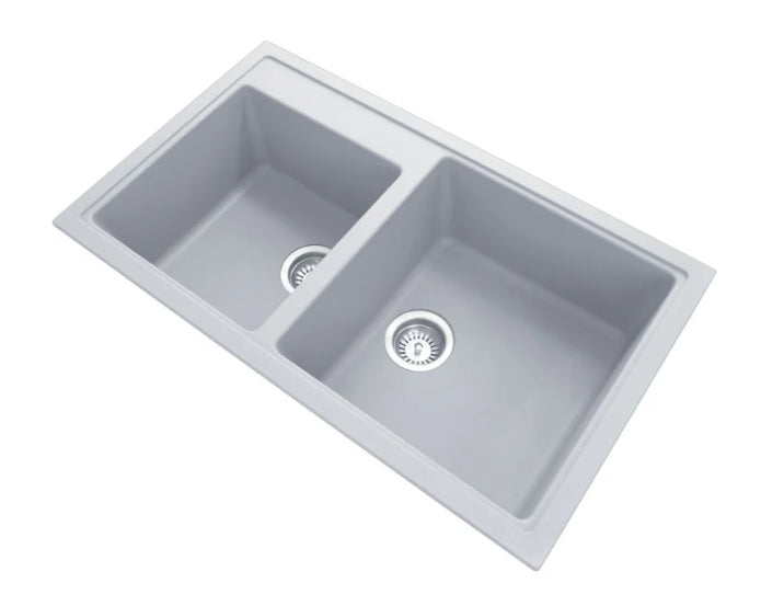 Carysil Double Bowl Granite Sink – 860 x 500 x 205mm