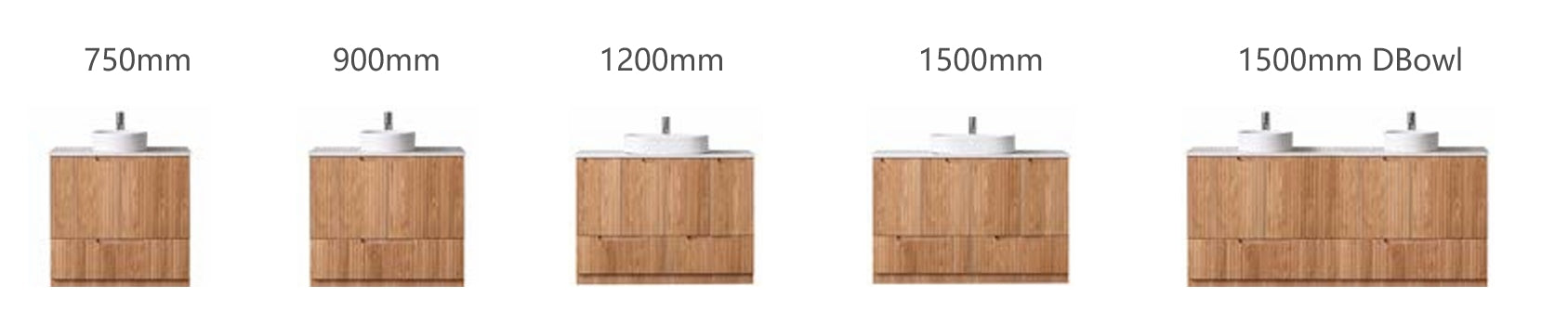 Duplex Collection – Floor Standing with Flat Stone Top