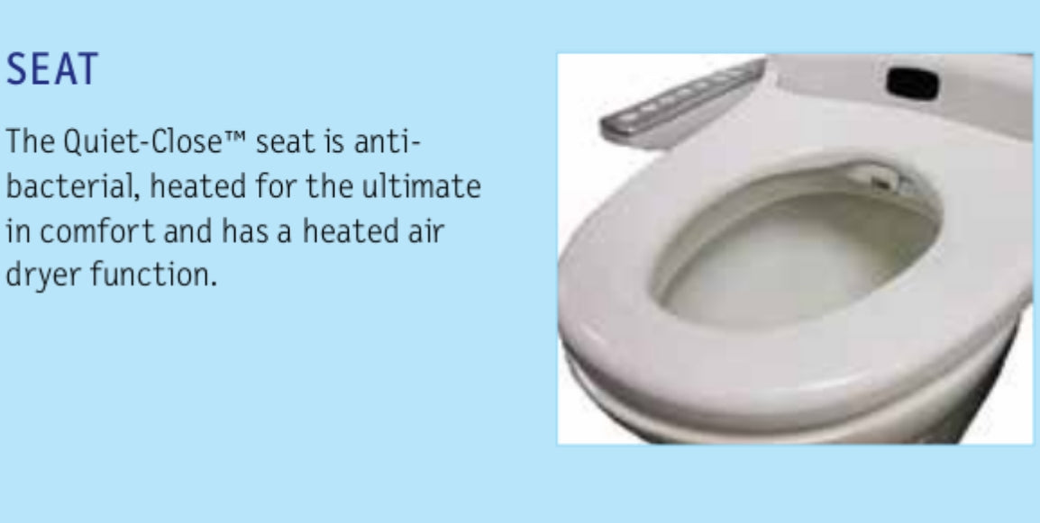 KOHLER X ENGLEFIELD ELECTRONIC BIDET SEAT WITH LUANA BTW TORNADO RIMLESS TOILET SUITE