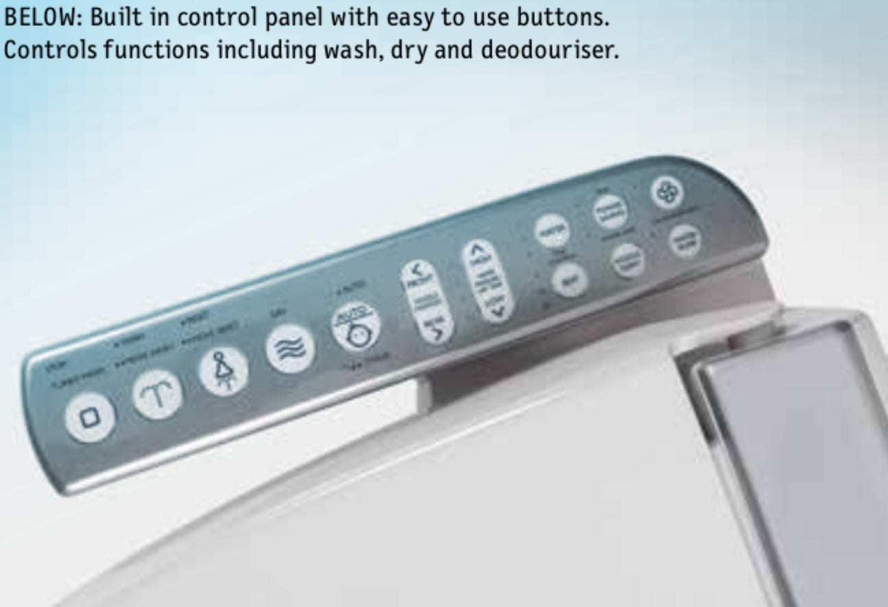 KOHLER X ENGLEFIELD ELECTRONIC BIDET SEAT WITH LUANA BTW TORNADO RIMLESS TOILET SUITE